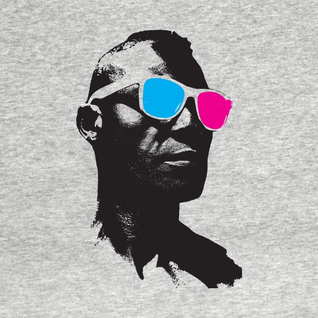 Cool guy with 3D Glasses by Spindriftdesigns